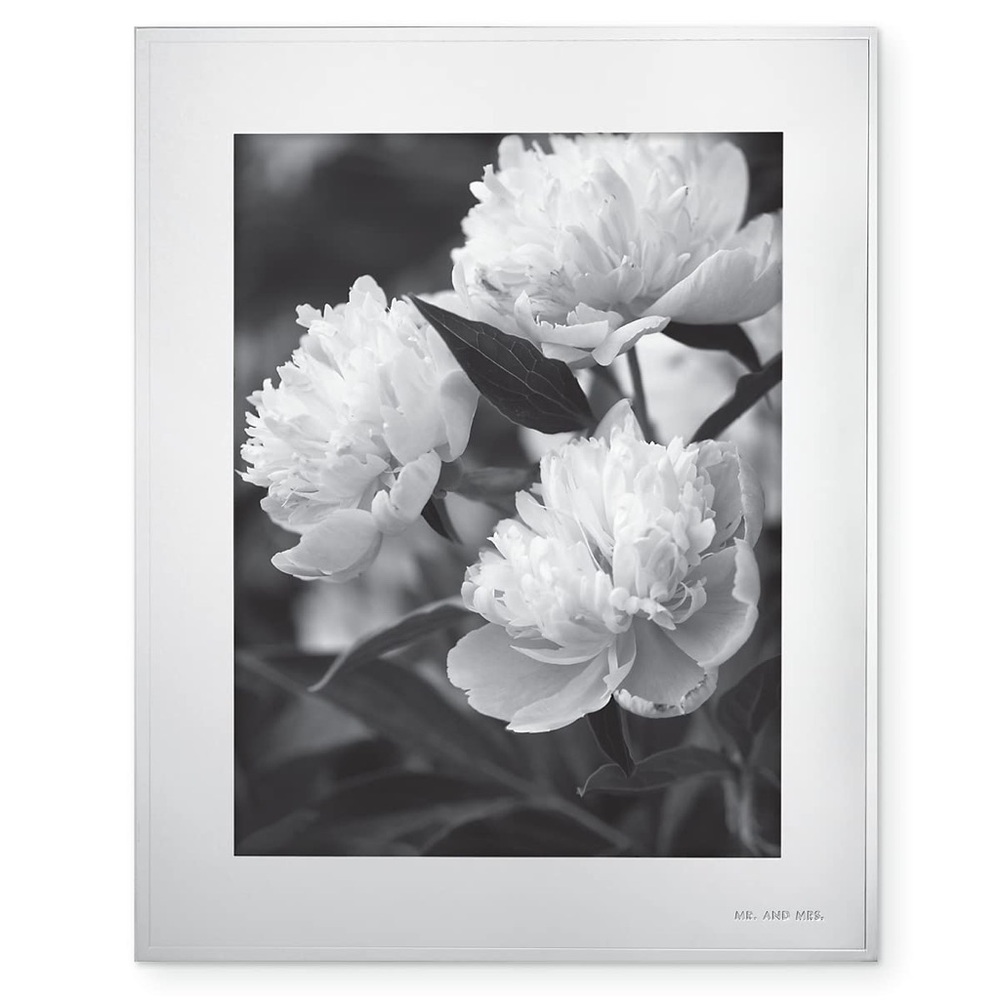 Kate Spade Silver Darling Point Frame 8x10 (Mr. And Mrs.)
